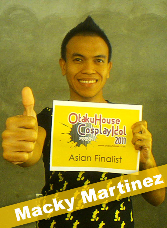 Otaku House Cosplay Contest Asian Finalist- Macky Martinez Otaku House Cosplay Contest Asian Finalist- Macky Martinez