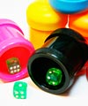 Mini Dice Shaker (set of 7)