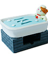 Ash Tray Bathing Cat (Maneki Neko)