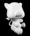 3.5" DIY Devil PigeeQ BabyQee - White