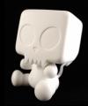 3.5" DIY Devil Boxee Toyer BabyQee - White