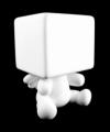 3.5" DIY Angel BoxeeQ BabyQee - White