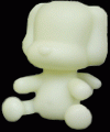 3.5" DIY Angel Dog BabyQee - GID