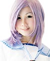 48cm Light Purple Cosplay Wig 