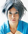 Gray-Blue Short Cosplay Wig