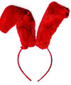 Red Rabbit Ears Hairband ( Cosplay )