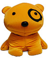 10" Black Eye Dog Plushie ( Medium )