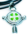 Lucky Clover Necklace - Zodiac version (Sagittarius)