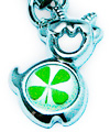 Lucky Clover Phonestrap - Zodiac (Capricorn)