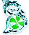 Lucky Clover Phonestrap - Zodiac (Leo)