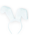 White Rabbit Ears Hairband ( Cosplay )
