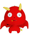 8" Devil Bat Plush