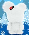 5" Mini Qee Love White Bear