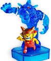 Blue Dragon Marumaro and Saber Tiger Figurine