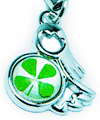 Lucky Clover Phonestrap - Zodiac (Virgo)