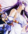 Saint Seiya - Sasha, Tenma, Alone Poster (Waterproof)