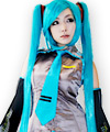 Vocaloid Hatsune Miku Wig (Turquoise)