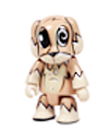 2.5" Toxic Swamp Series - Brown Dog