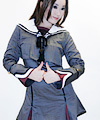Hiiro no Kakera Cosplay Costume - Kasuga Tamaki (Gray)