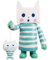 7" GalleColle Project #004 - Nekonoko (Blue Stripe)