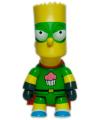 3" Qee Bart Simpson Mania Series - Bart the Cupcake Kid  (1/12)