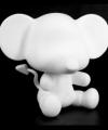 3.5" DIY Devil ElepeeQ BabyQee - White