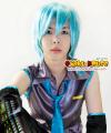  40cm Cyan / Turquoise Cosplay Wig 