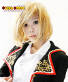 40cm Yellow Blonde Cosplay Wig 
