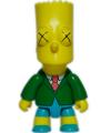 3" Qee Bart Simpson Mania Series - Bart the Funeral (1/12)