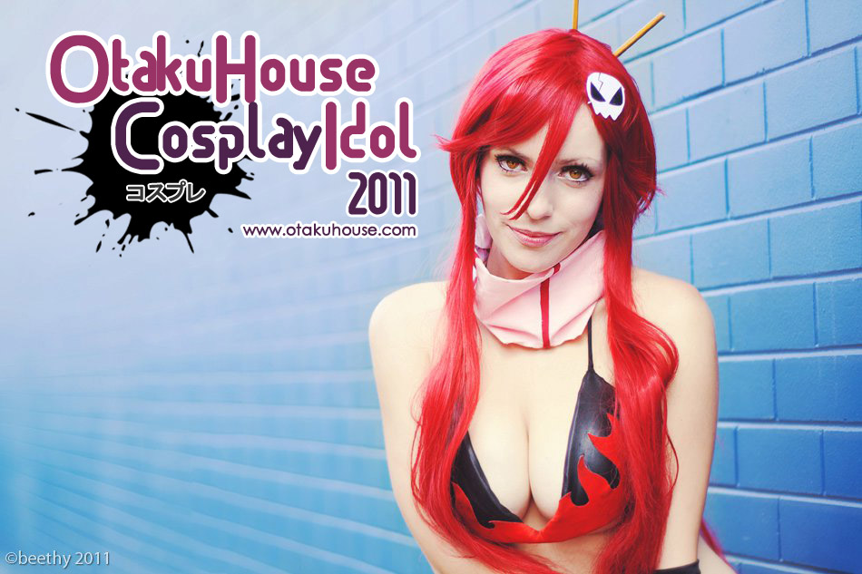 Anime Gurren Lagann Cosplay Yoko Littner Costume Sexy Bikini Bra