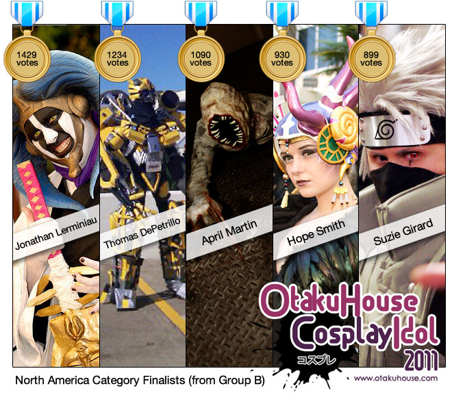 IT’S OUT! Otaku House Cosplay Idol 2011 – North America Finalists