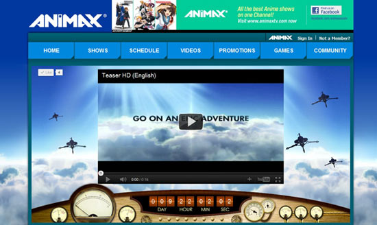 Animax Same Day Simulcast as Japan