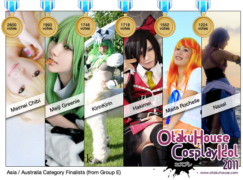 Otaku House Cosplay Idol Asia / Australia Finalists 2011 - E