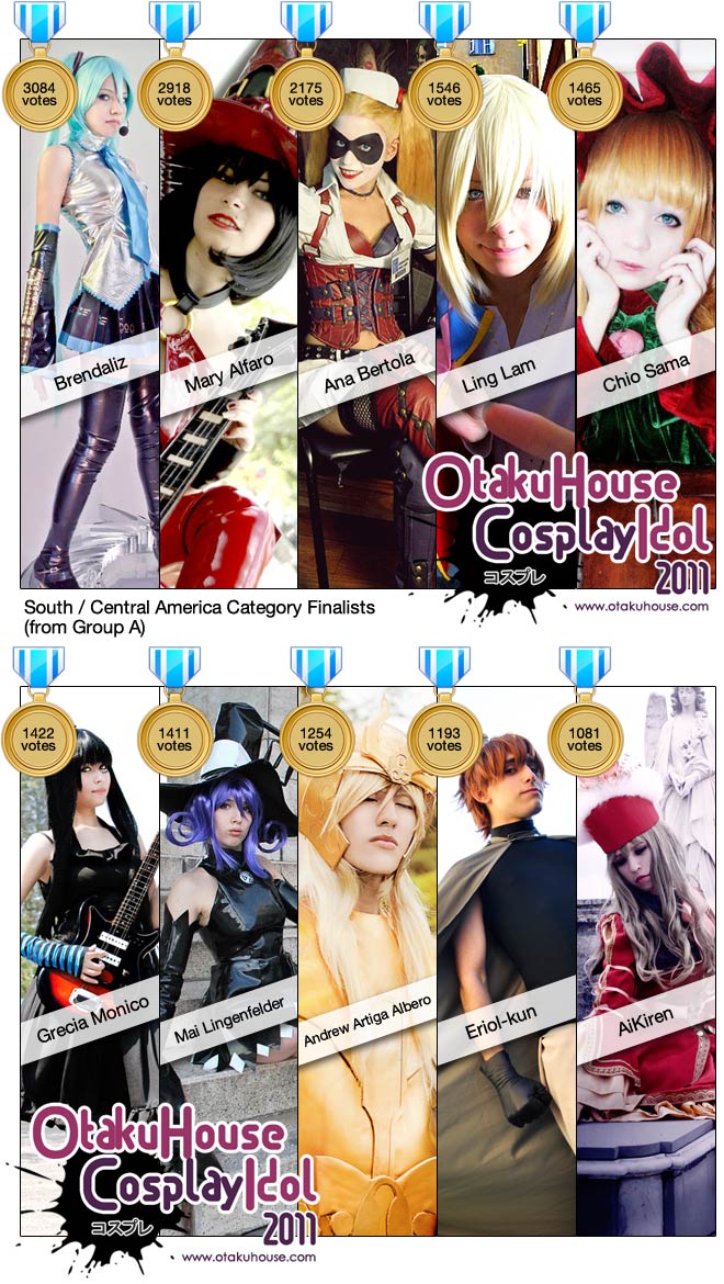 Otaku House Cosplay Idol - South / Central America Finalists (A) 2011