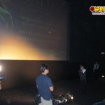 Tatsuya Fujiwara entering the movie theatre