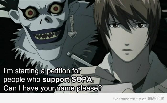 I just found a Death Note in an great horror anime called Another - 9GAG