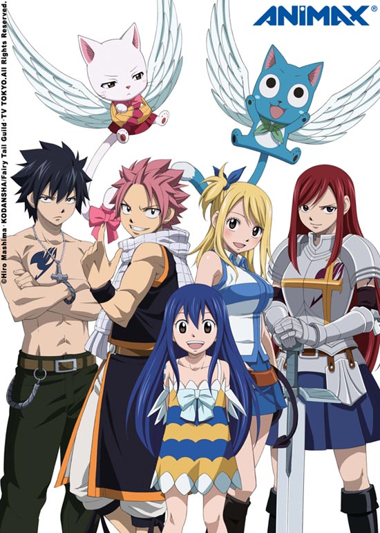 Fairy Tail on Animax