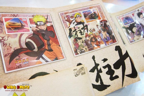 Exclusive Naruto Stamps