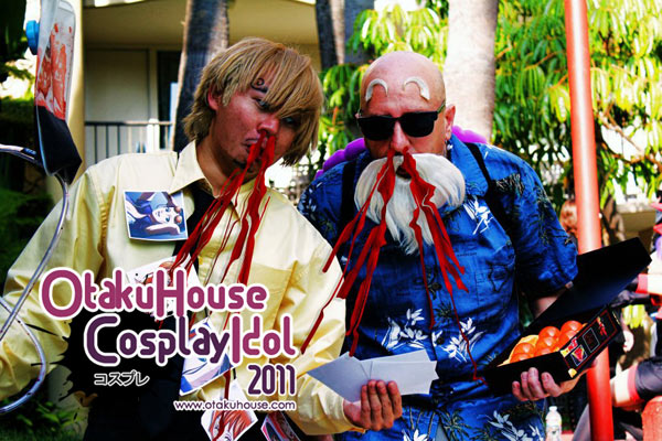 12.	Steven Poirier and Dustin Young - Master Roshi and Rehab Sanji From Dragon Ball Z and One Piece(831 likes)