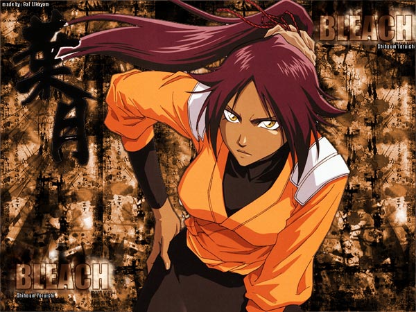 #7: Bleach - Shihoin Yoruichi (49 votes)