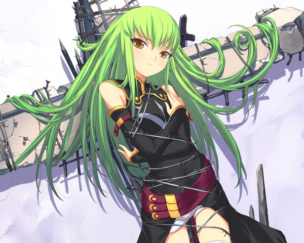 13. Code Geass - C.C (30 votes)