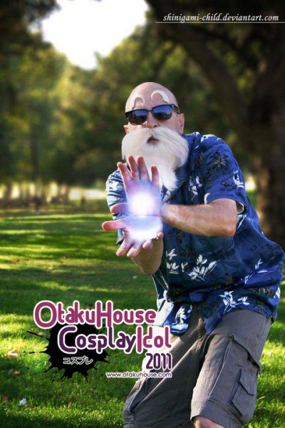 1. Steven Poirier - Master roshi From Dragon Ball Z(1059 likes)