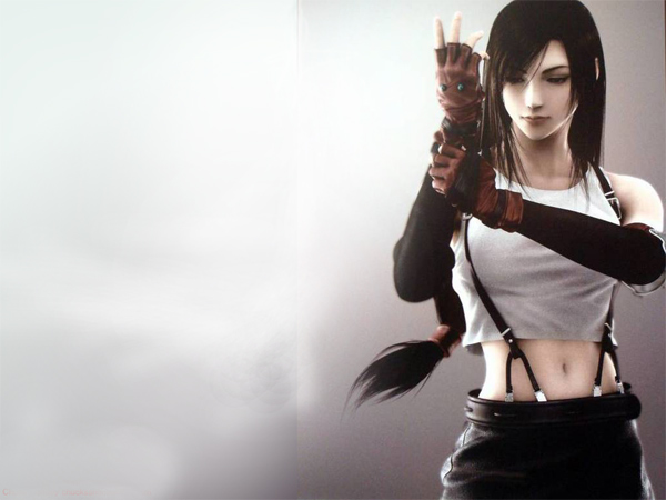 #11 & 12: Final Fantasy VII - Tifa LockHart (31 votes)