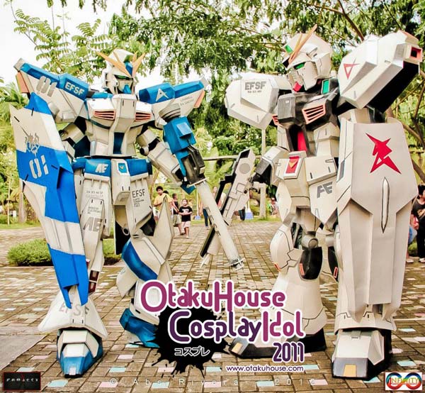 3.	Benjie Humangit and Ritchie Louie - RX-93 Hi Nu Gundam And RX-93 Nu Gundam From Gundam Series (1620 likes)