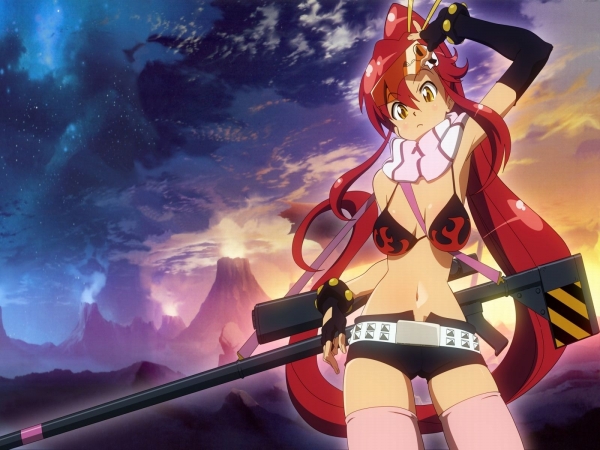 9.	Gurren Lagann - Yoko Littner (34 votes)