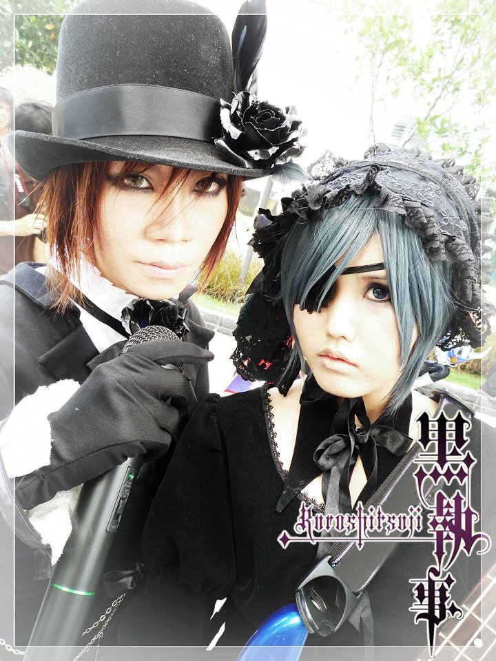 22.	Jhr Sleepingforest and Tang Mokululu - Drocell CainZ and Ciel Phantomhive From Kuroshitsuji (841 likes)