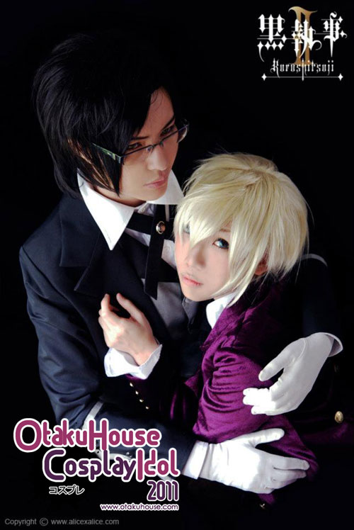 24.	Nokutesu and Irvy - Claude Faustus and Alois Trancy From Kuroshitsuji (814 likes)