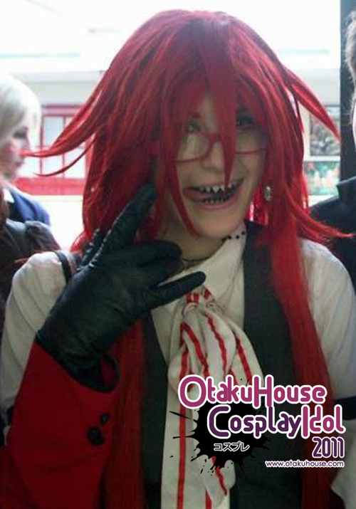 24.	Love Hunter Grell - Grell Sutcliff From Kuroshitsuji(434 likes)