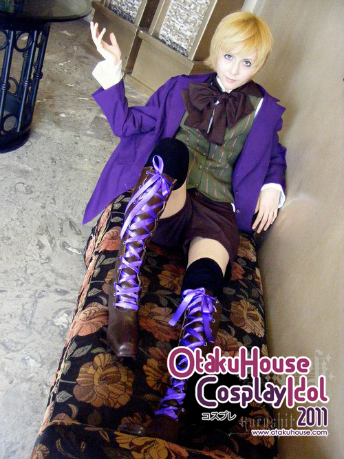 19.	Kou Ryam - Alois Trancy From Kuroshitsuji II(635 likes)