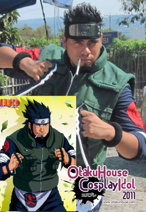 23.	Ferk Sarutobi - Asuma Sensei From Naruto(560 likes)